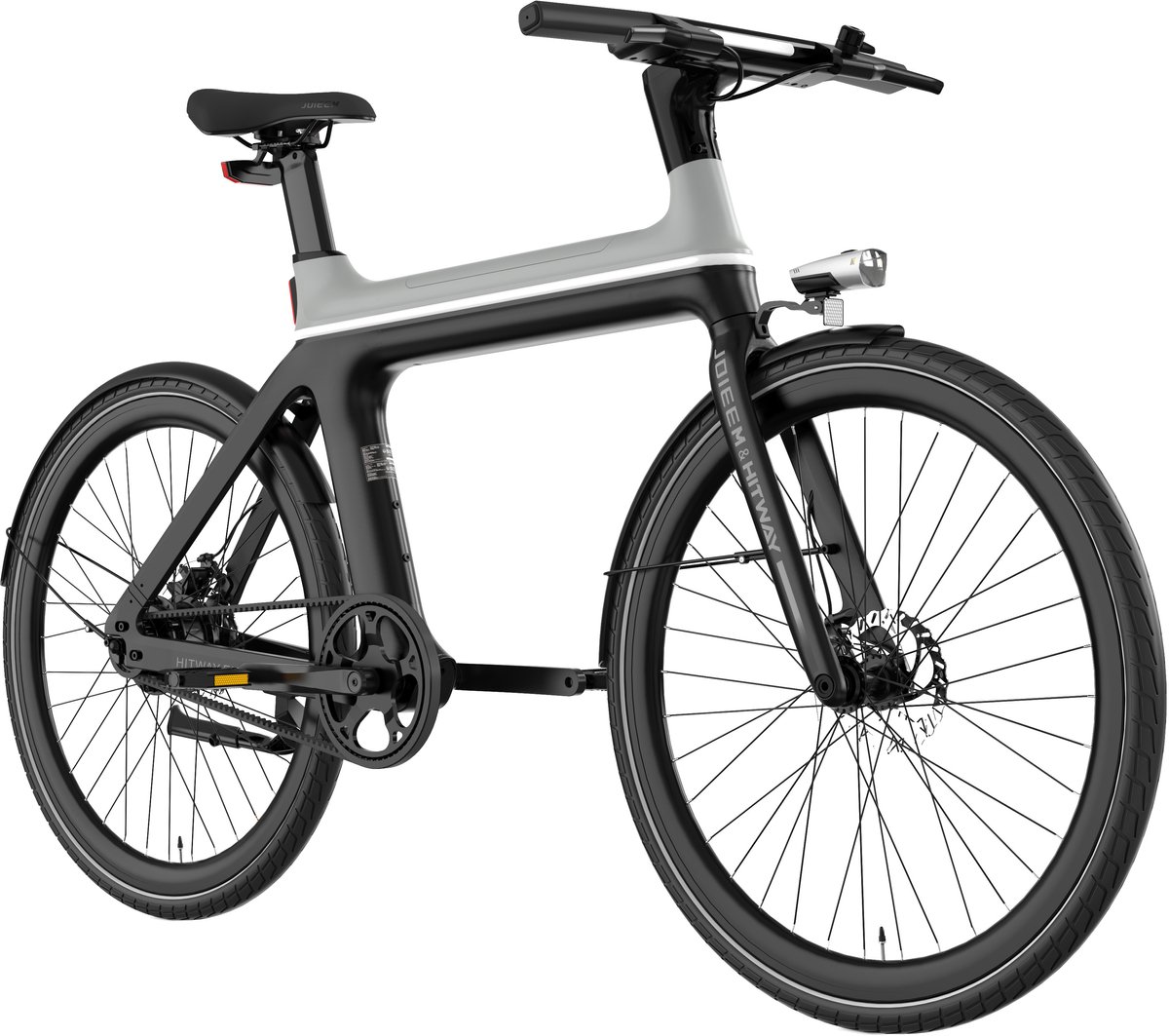 hitway joieem elektrische fiets x 27 5inch city commuter ebike met afneembare 36v 9 6ah lithium batterij intelligente elektrische stadsfiets app nfc ip54 waterdicht