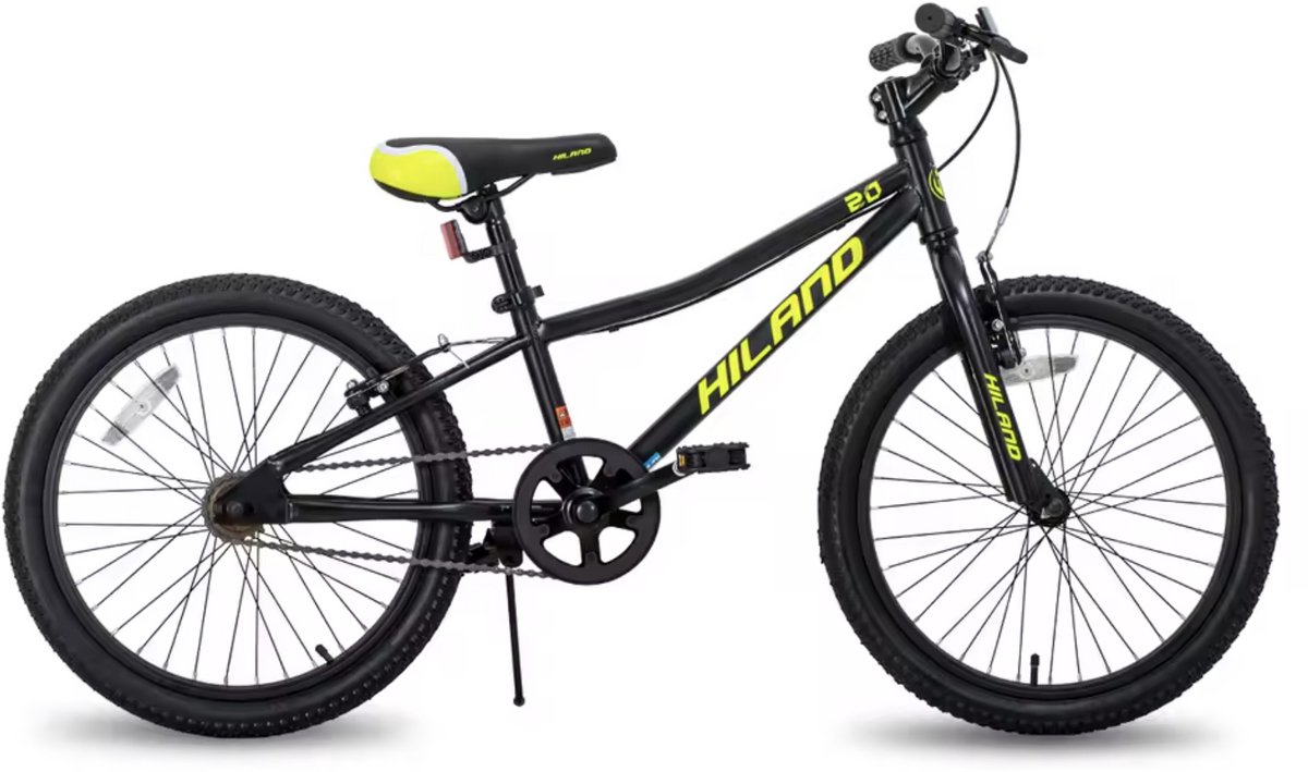 J&R Kinderfiets - 20" kinderfiets - Mountainbike - 20" mountainbike - Laag frame - Zwart Kinderfiets kopen online