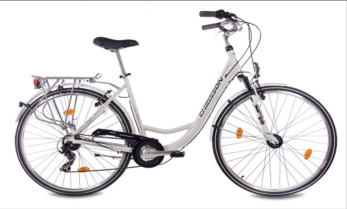 leader relexia damesfiets 28 inch 7 versnellingen shimano aluminium framemaat 51 cm wit