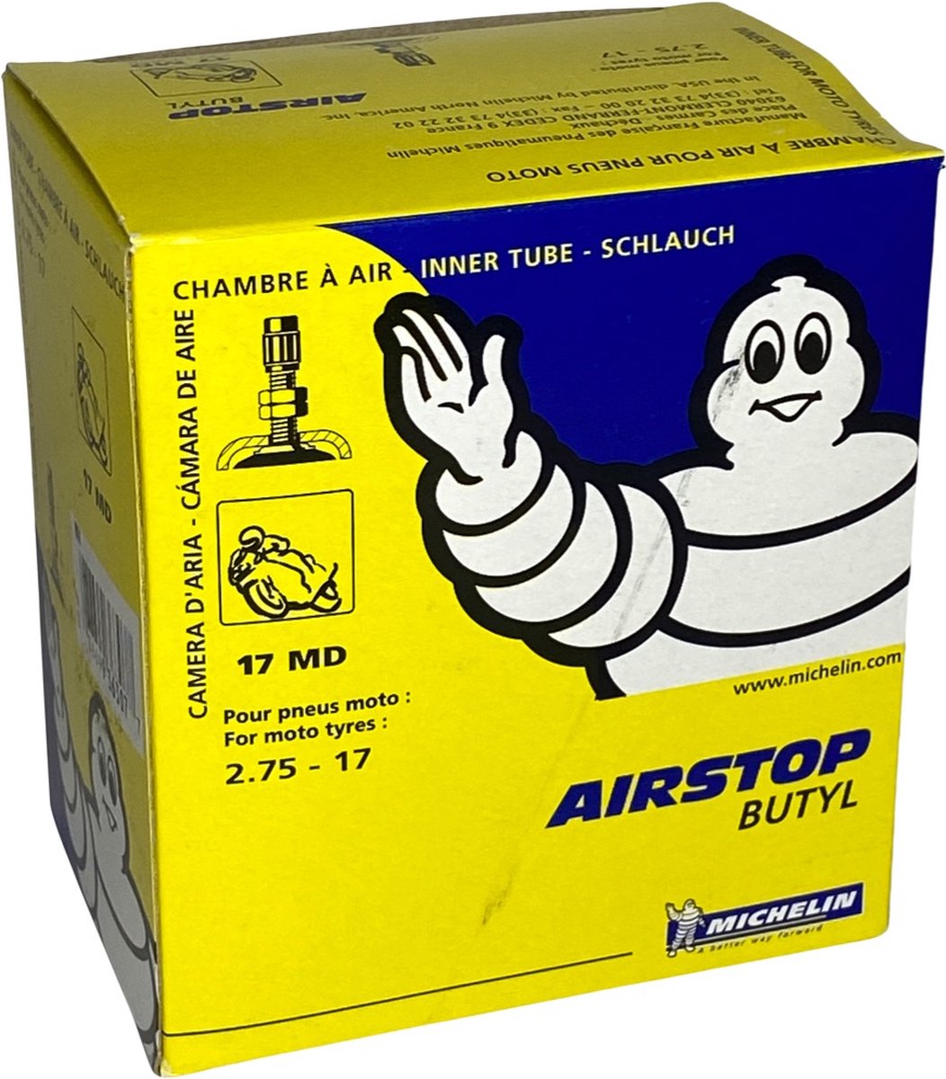 michelin moto 17 md 30 binnenband zwart one size 17