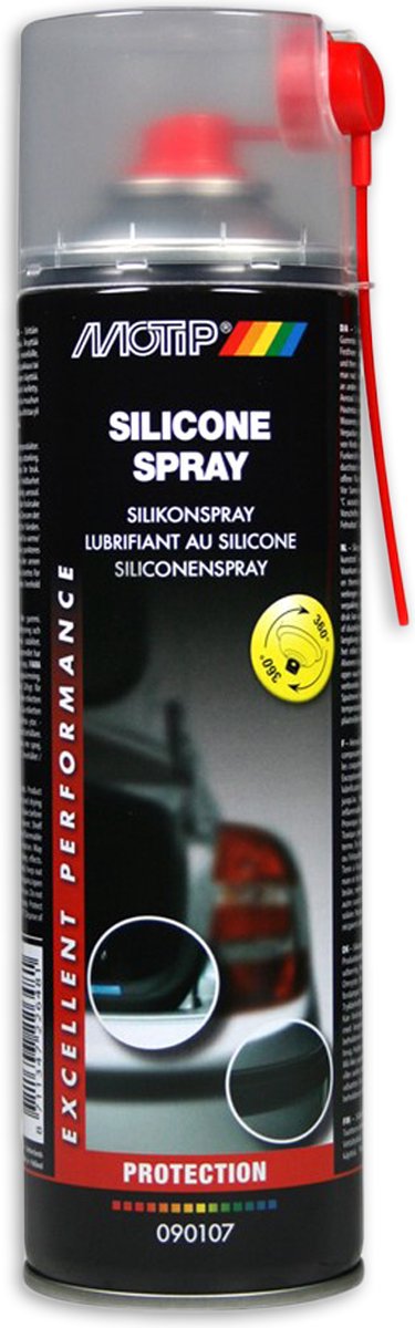 Motip Siliconenspray - Waterafstotend - 500mL Spuitbus Fiets kopen online