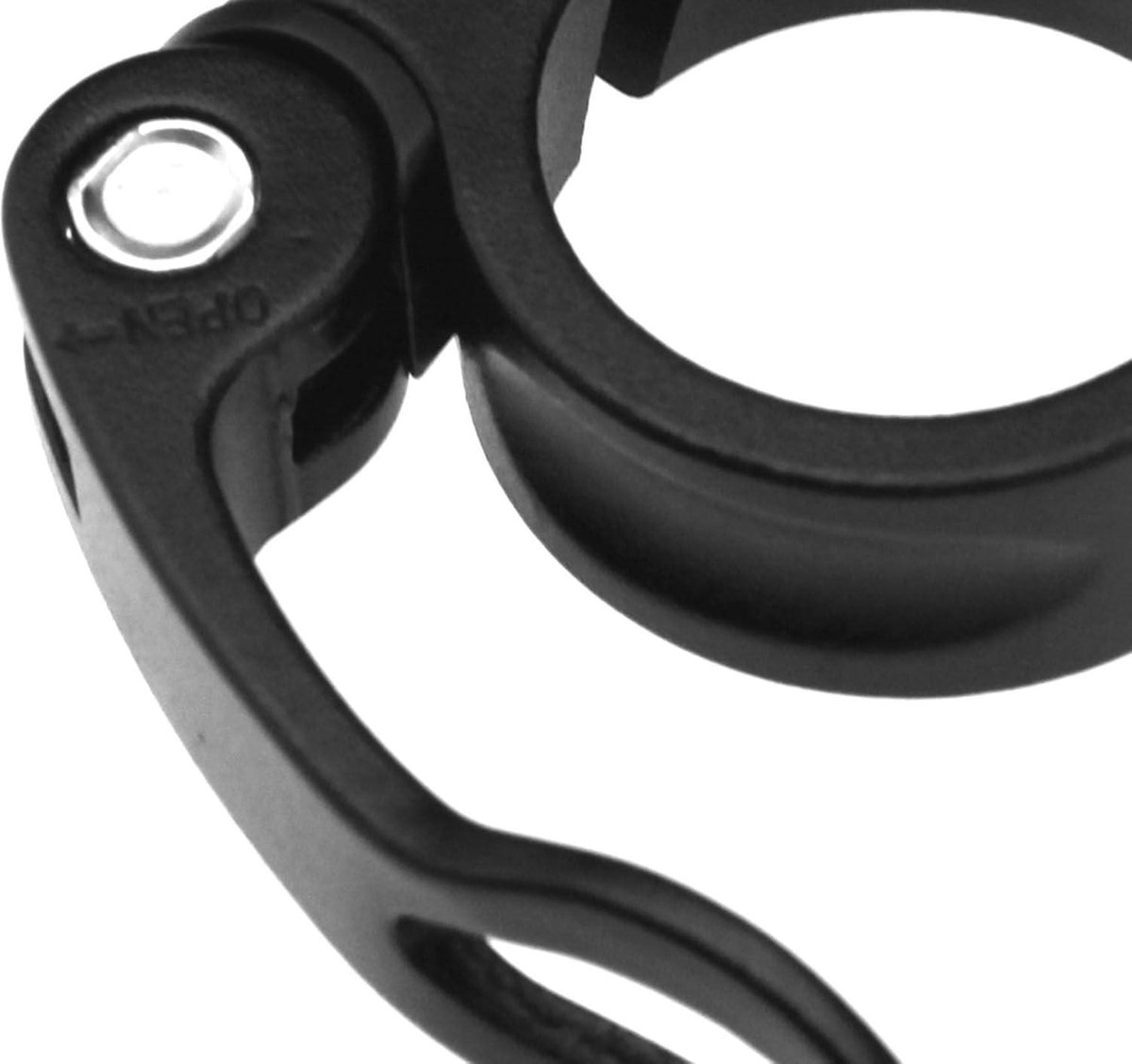 quick release zadelpen klem 31 8mm zwart aluminium fiets mountainbike cyclus