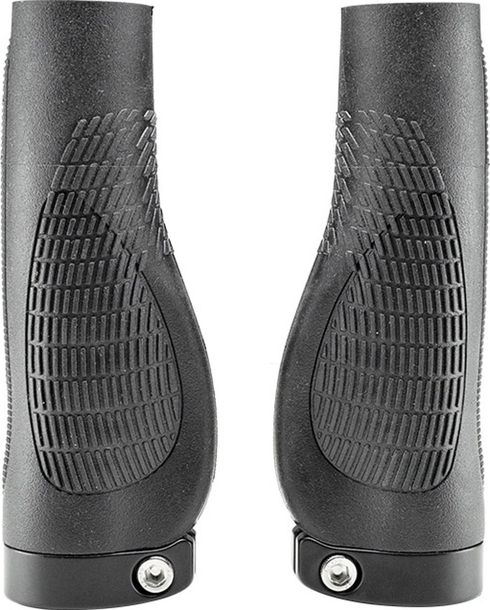simson lange fietshandvatten easy grip comfortabel veilig 130 mm zwart