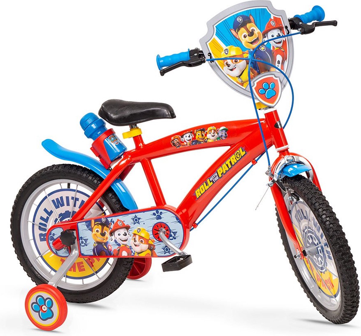 toimsa bikes paw patrol 16 fiets rood jongen