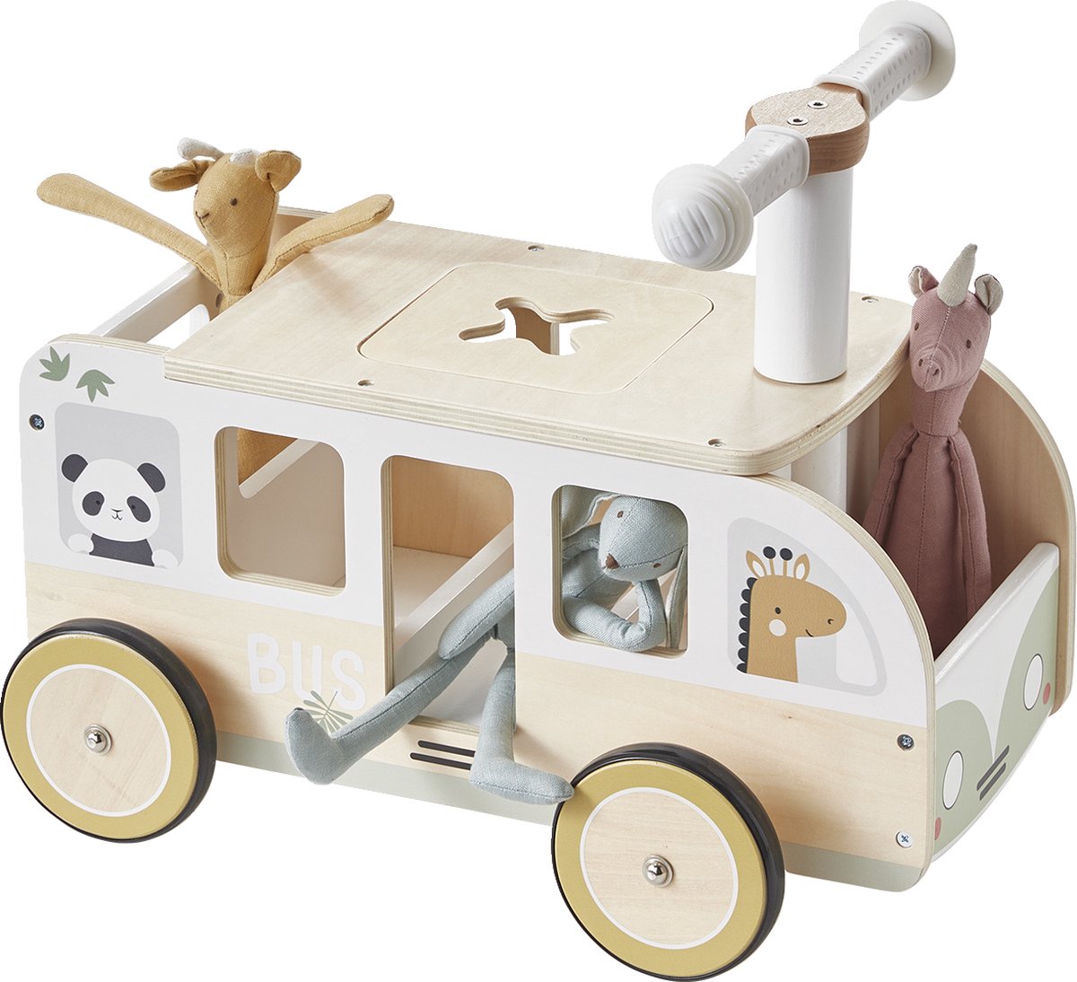Vertbaudet Zachte speelgoedbus HANOП gemaakt van FSC®-hout Kinderfiets kopen online