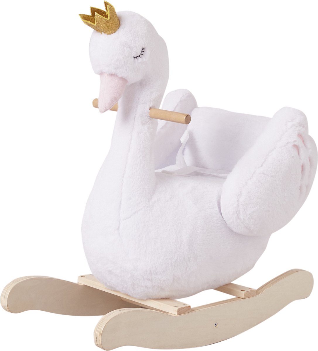 Vertbaudet Zwaan met schommel baby Kinderfiets kopen online