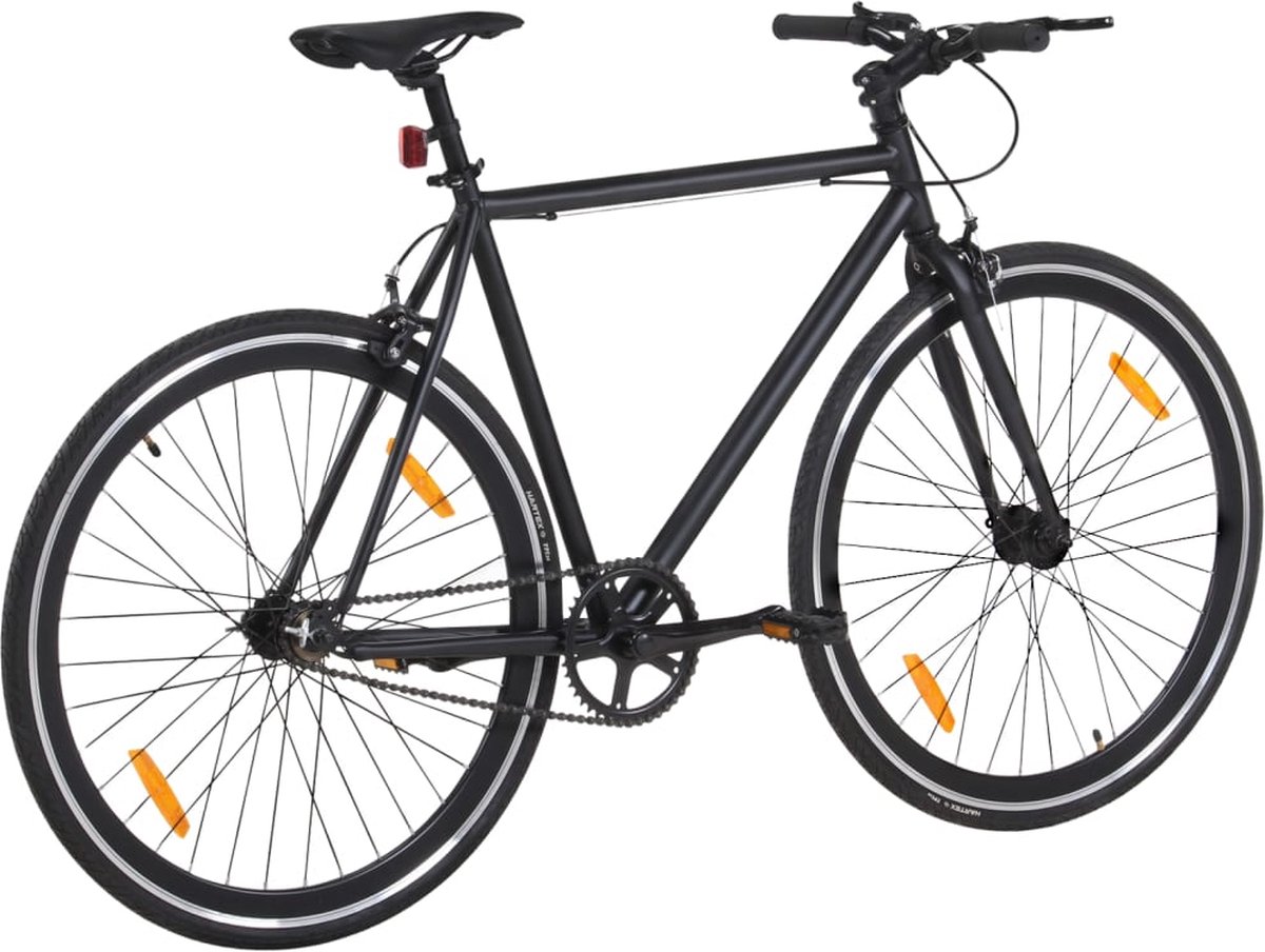 vidaxl fiets met vaste versnelling 700 c 51 cm zwart