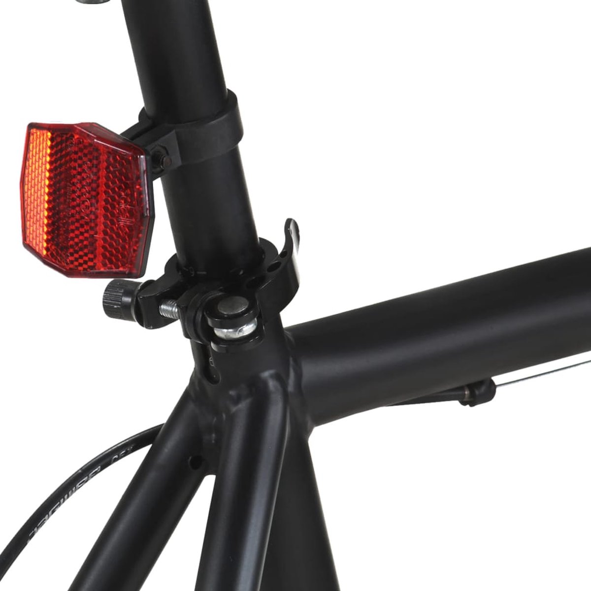 vidaXL - Fiets - met - vaste - versnelling - 700 - c - 55 - cm - zwart - en - groen Fiets kopen online