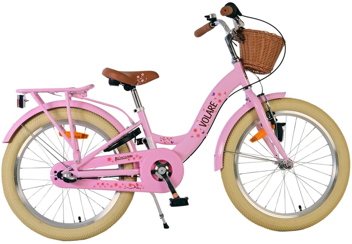 Volare Blossom Kinderfiets - Meisjes - 20 inch - Roze - Nexus 3 versnellingen Kinderfiets kopen online