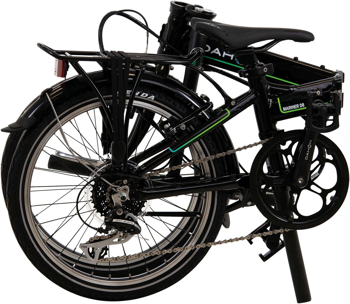 vouwfiets 20 inch mariner d8 zwart