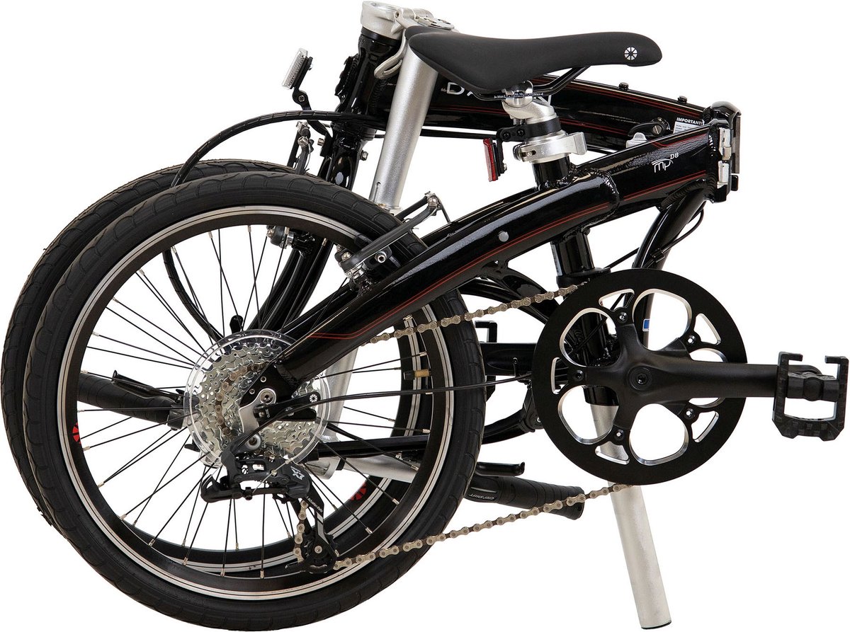 vouwfiets 20 inch mu d8 zwart