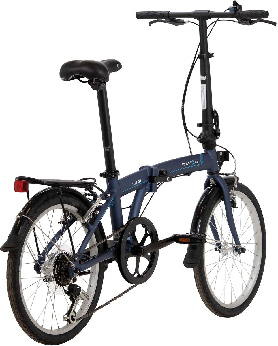 vouwfiets 20 inch suv d6 blauw
