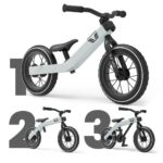 Vici 3-in-1 meegroeifiets - 1 t/m 5 jaar - makkelijk leren fietsen - Vintage Blauw 1