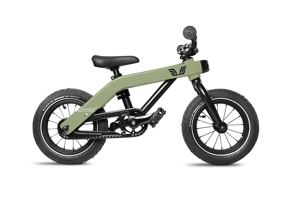 Vici 3-in-1 meegroeifiets - 1 t/m 5 jaar - makkelijk leren fietsen - Vintage Groen 4