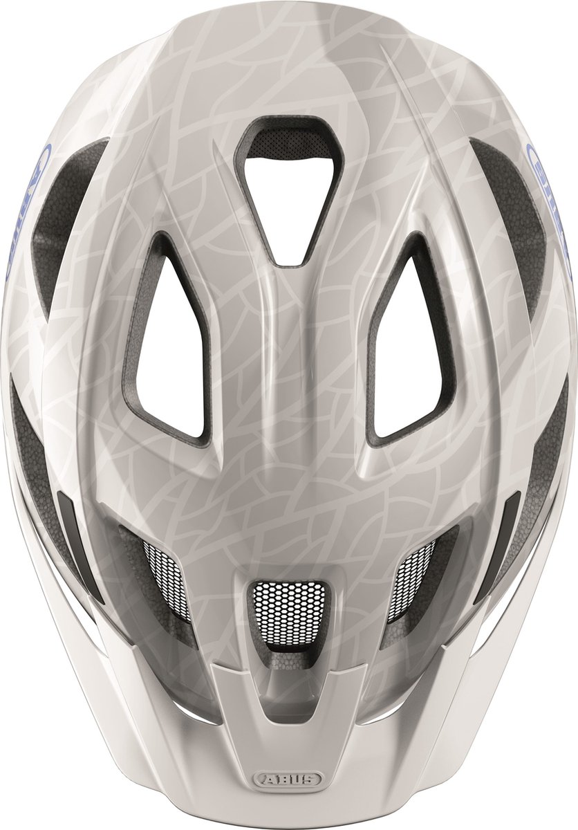 Abus Helm Aduro 3.0 white art M 52-58cm Sporthelm kopen online