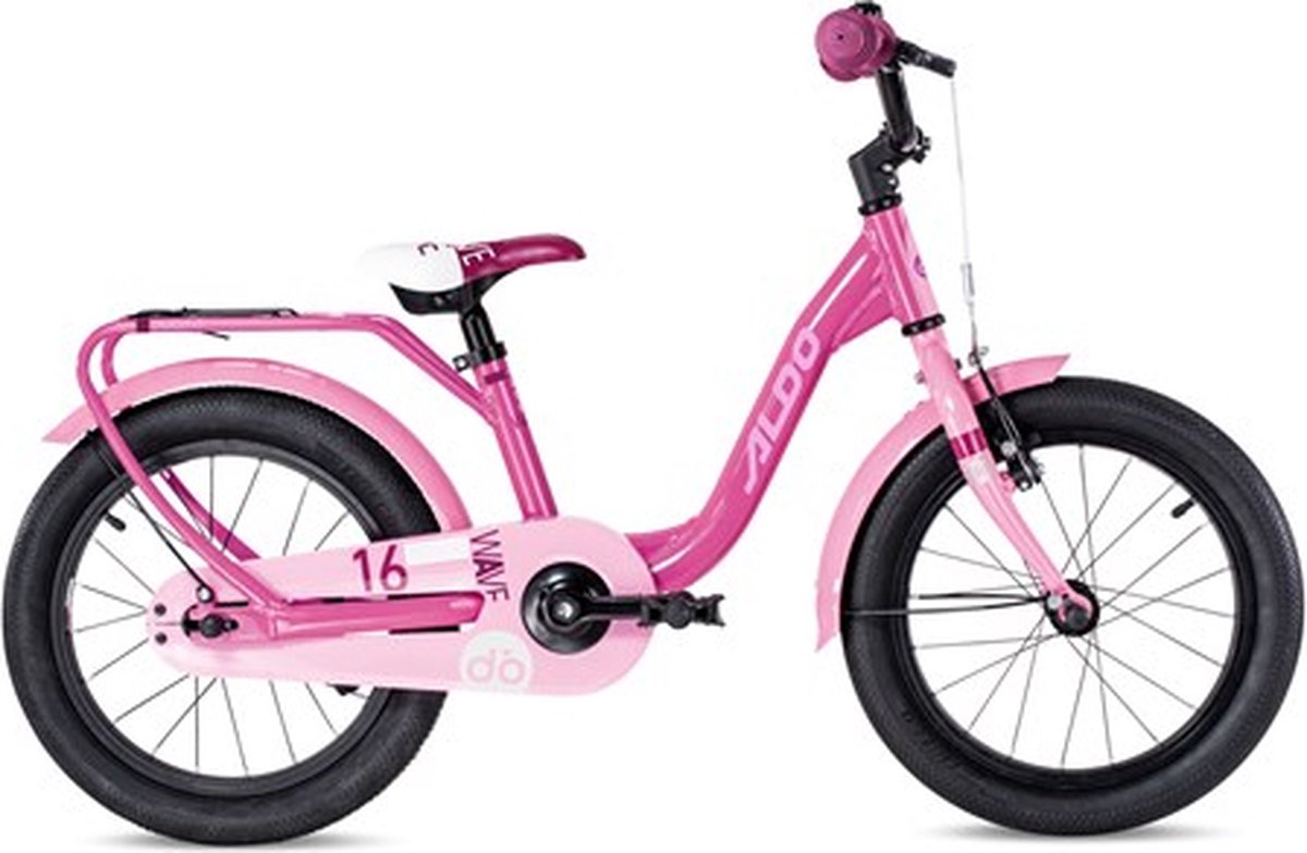 Aldo 16 inch wave roze/roze 9260 Kinderfiets kopen online