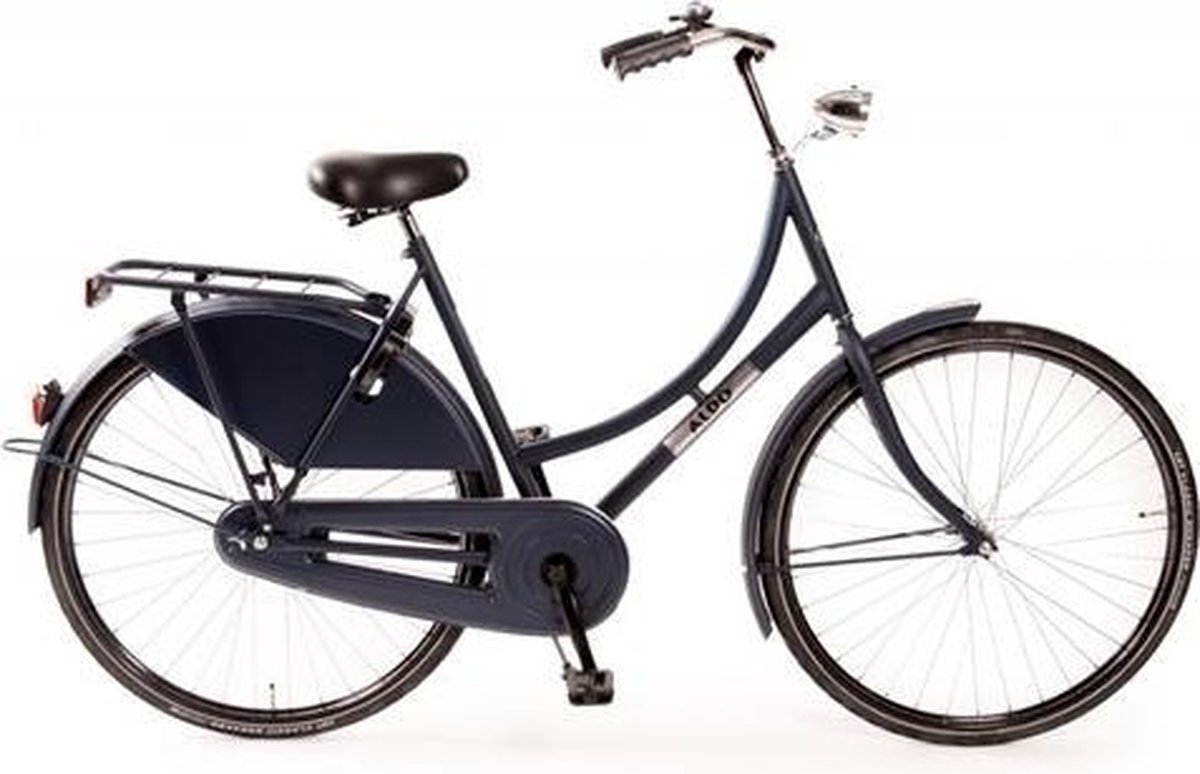 aldo 28 inch omafiets basic 57cm jeans blauw