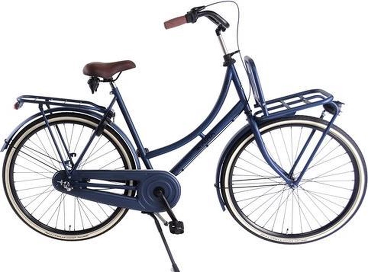 aldo 28 inch omafiets cargo 50cm 3v jeans blauw a drager