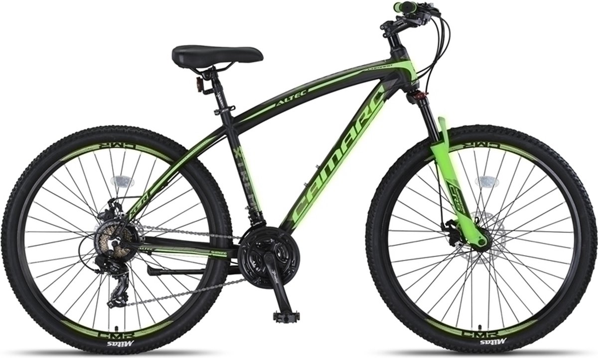 altec camaro 27 5inch mtb 2d black green