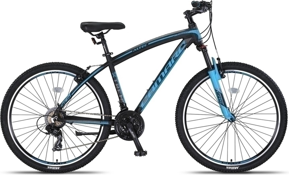 altec camaro 27 5inch mtb v brake black blue