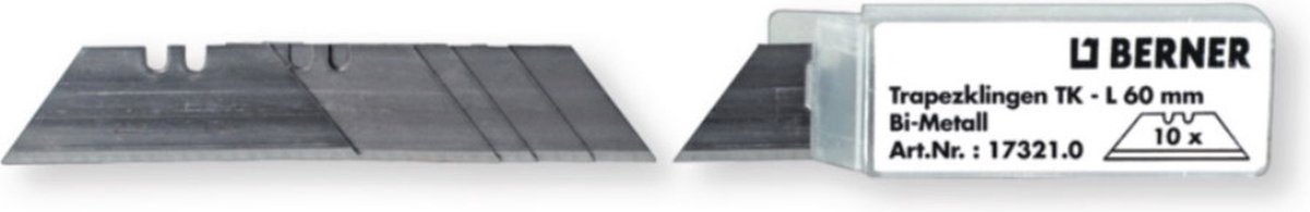 berner mes premium trapeziumvormig 10st