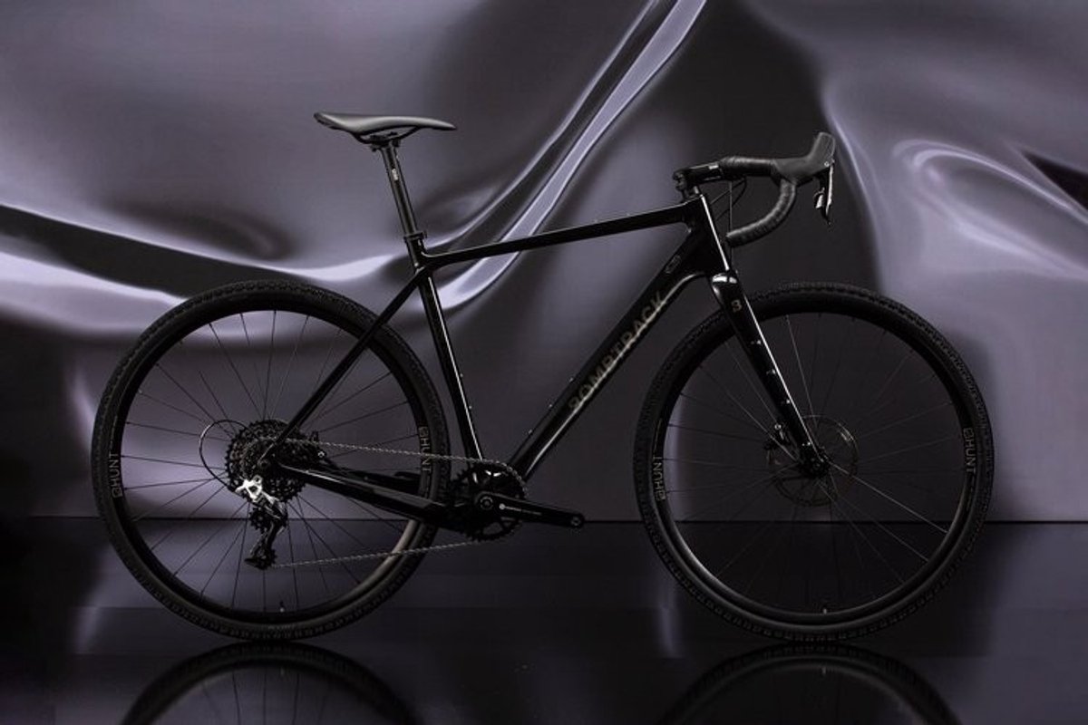 bombtrack hook ext c gravelbike metallic zwart m 53cm