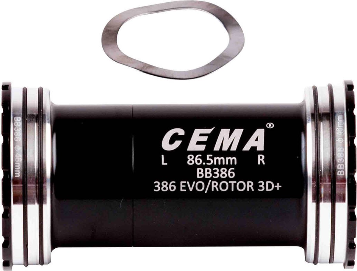 cema bb386 keramische trapascups voor fsa 386 rotor 30mm zilver 86 5 mm