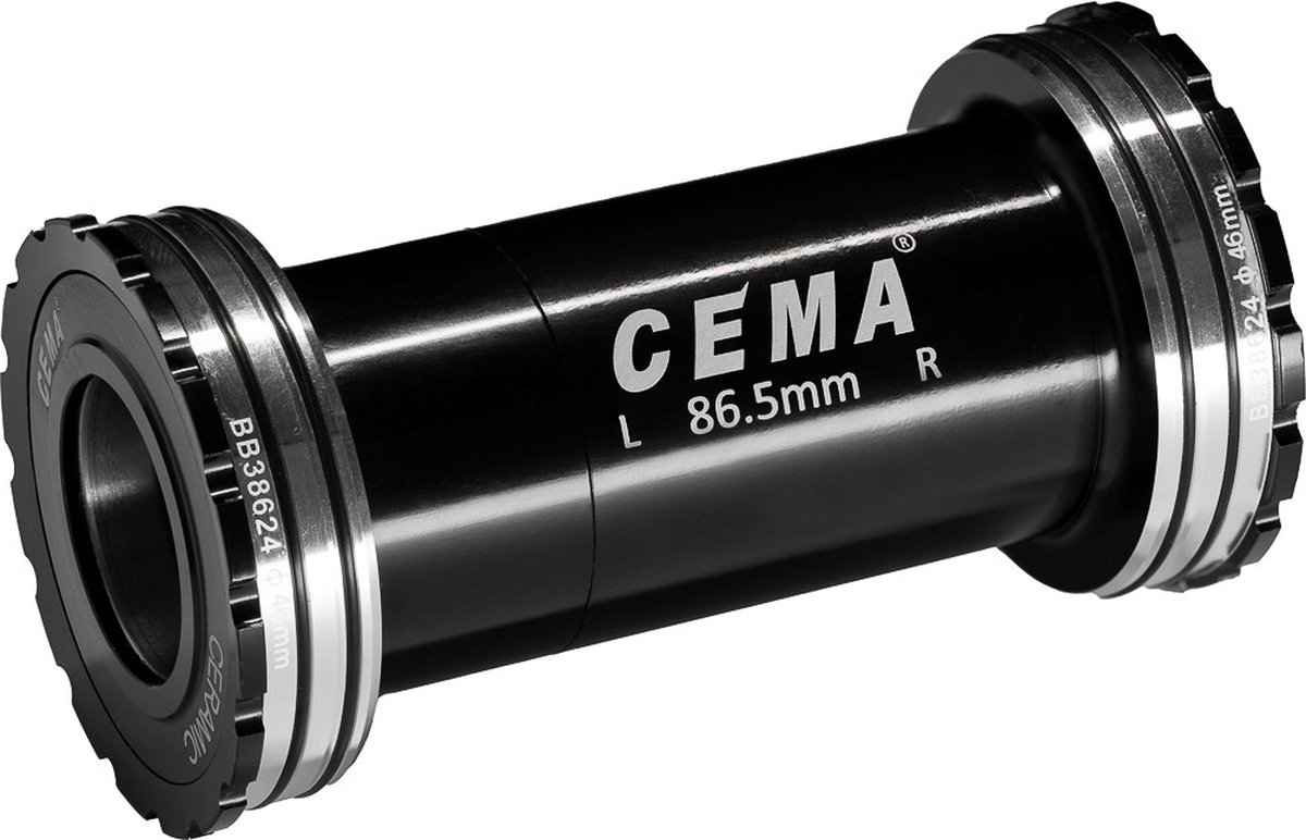 cema bracketas bb386 sg3 coated keramisch zwart