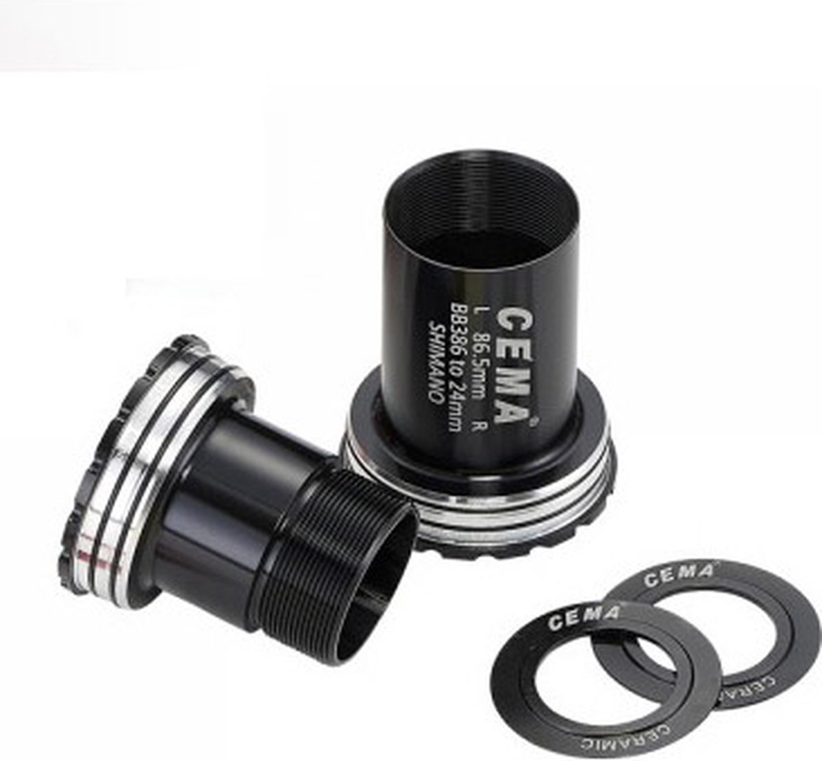 Cema Bracketas BB386 SRAM DUB-RVS-zwart Fiets kopen online
