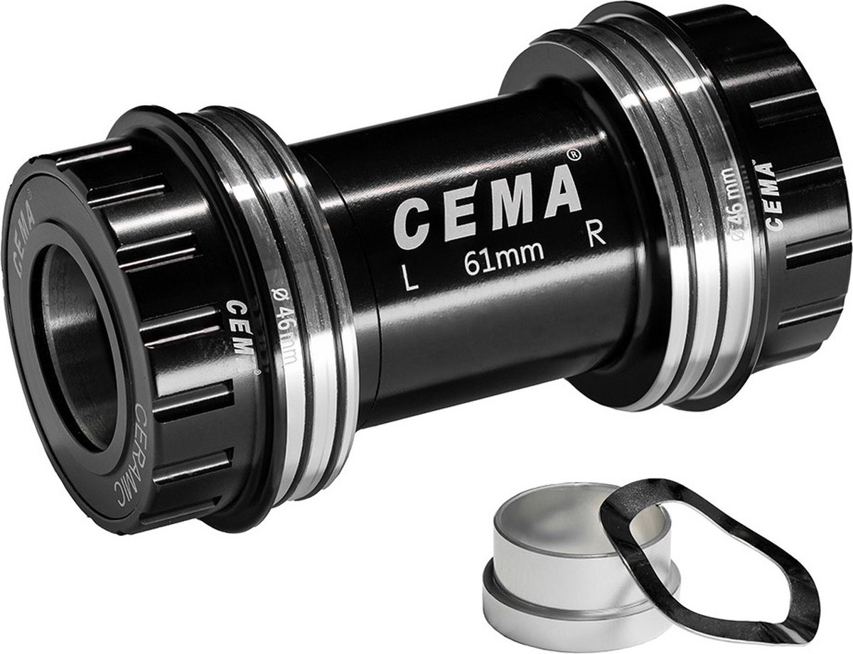 cema bracketas osbb sram gxp sg3 coated keramisch zwart