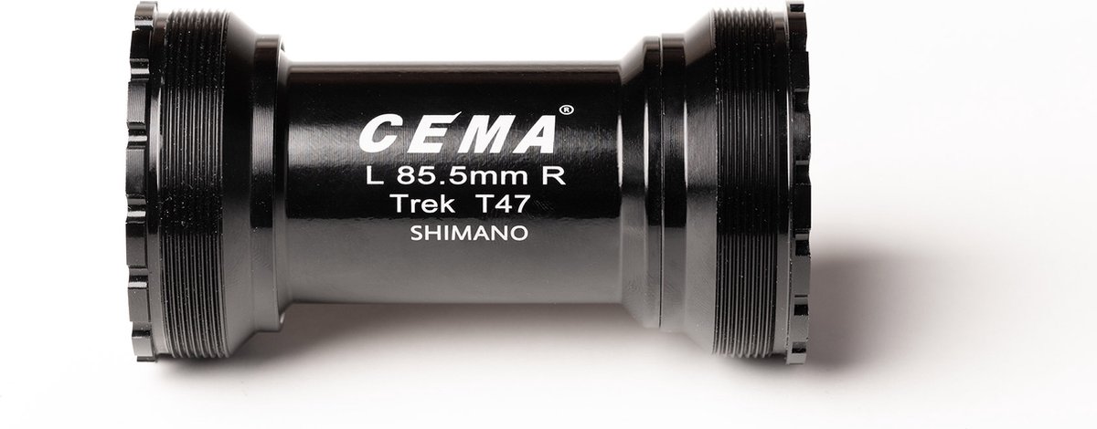 cema bracketas t47 trek shimano rvs zwart