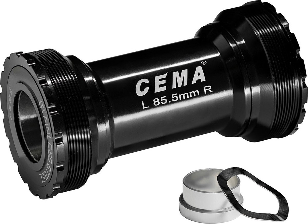 cema bracketas t47 trek sram gxp sg3 coated keramisch zwart