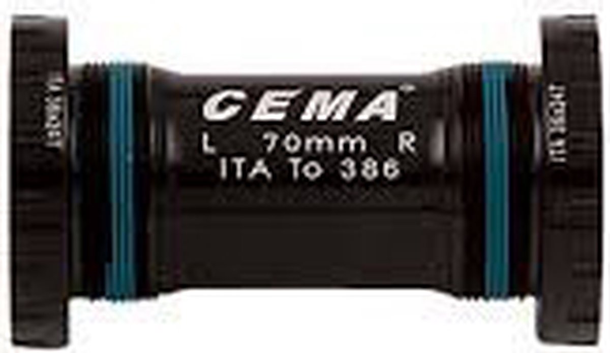 cema ita stainless steel fsa386 rotor 30 mm trapaslagers zilver 70 mm