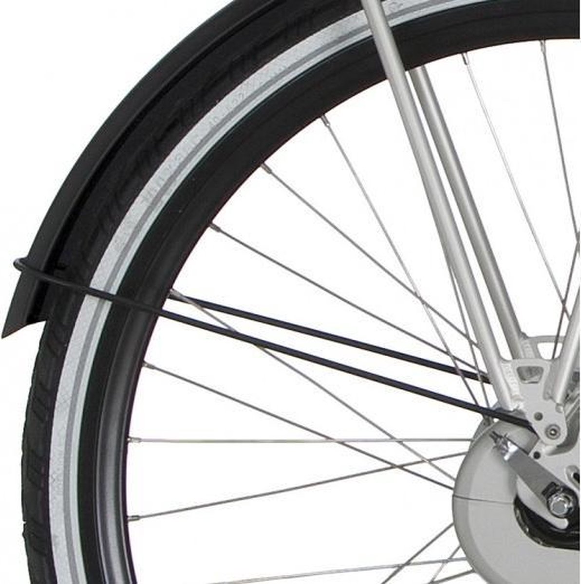 cortina spatbordstang achter 28 e wave black matt