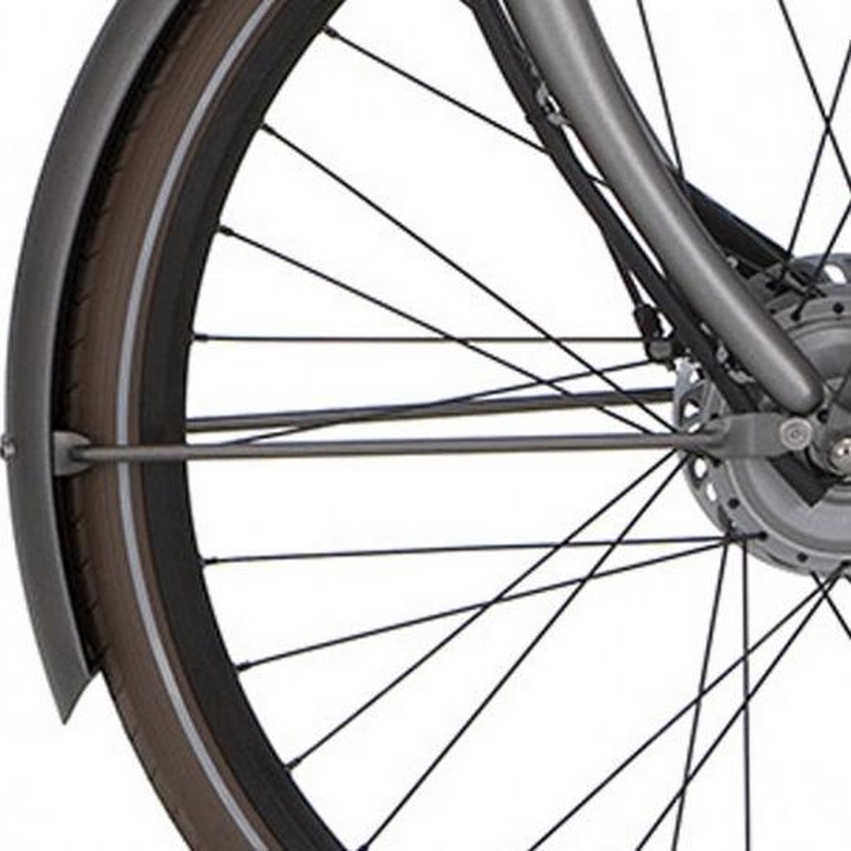 Cortina Spatbordstang voor 28 E-U4 stone matt Fiets kopen online