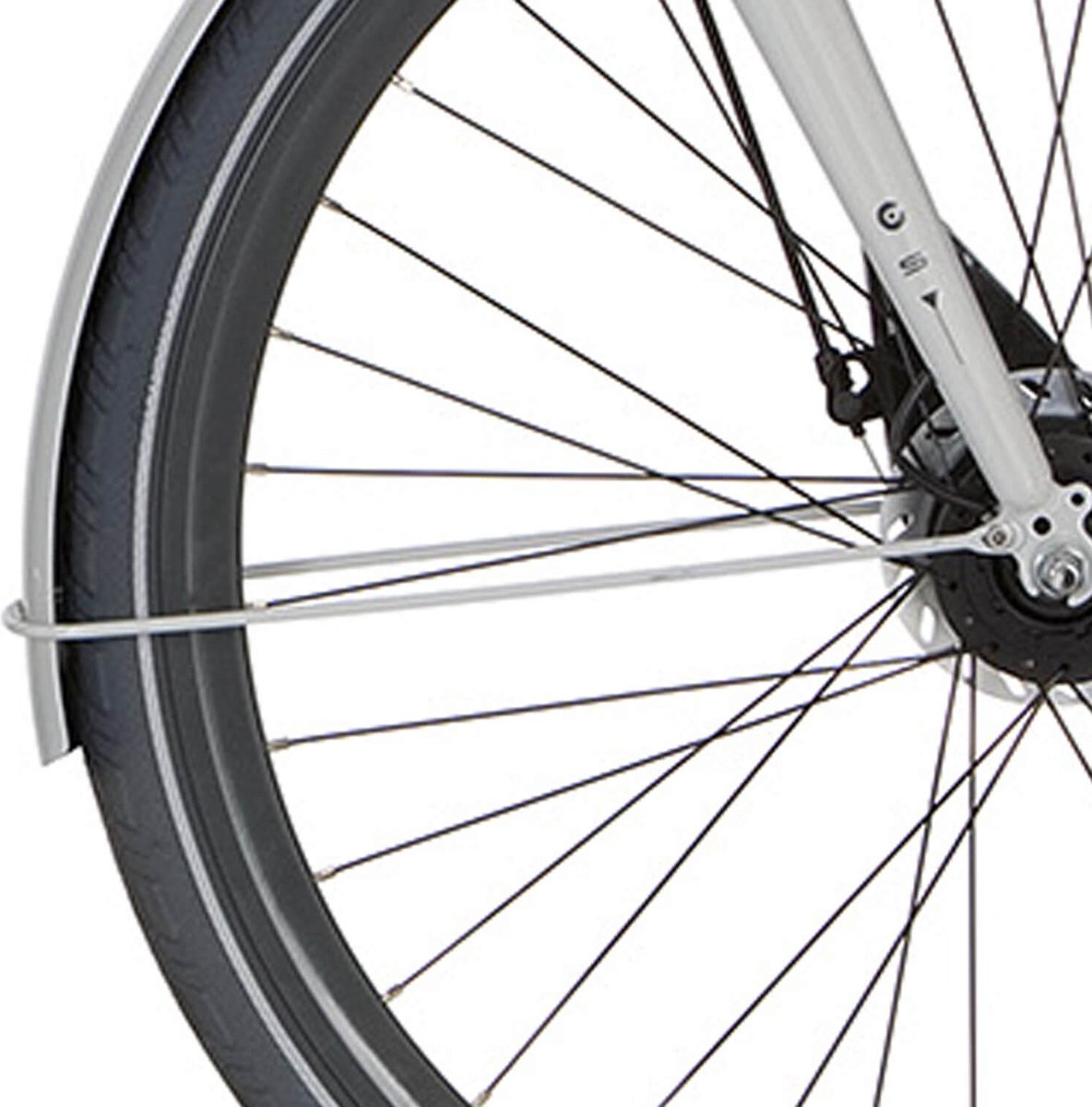 cortina spatbordstang voor 28 speed ice ball white