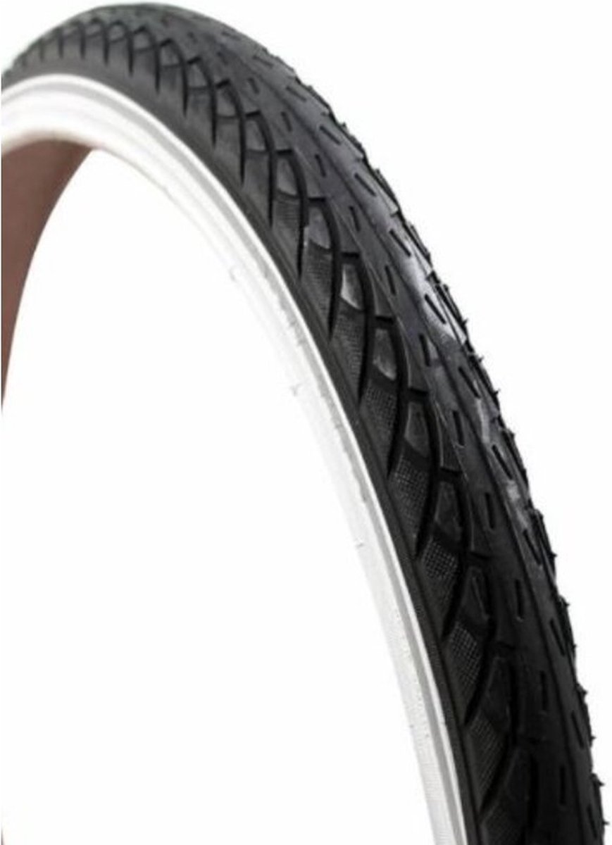 deli tire voorvorkdeli 26x1 75 47 559 zwart wit refl