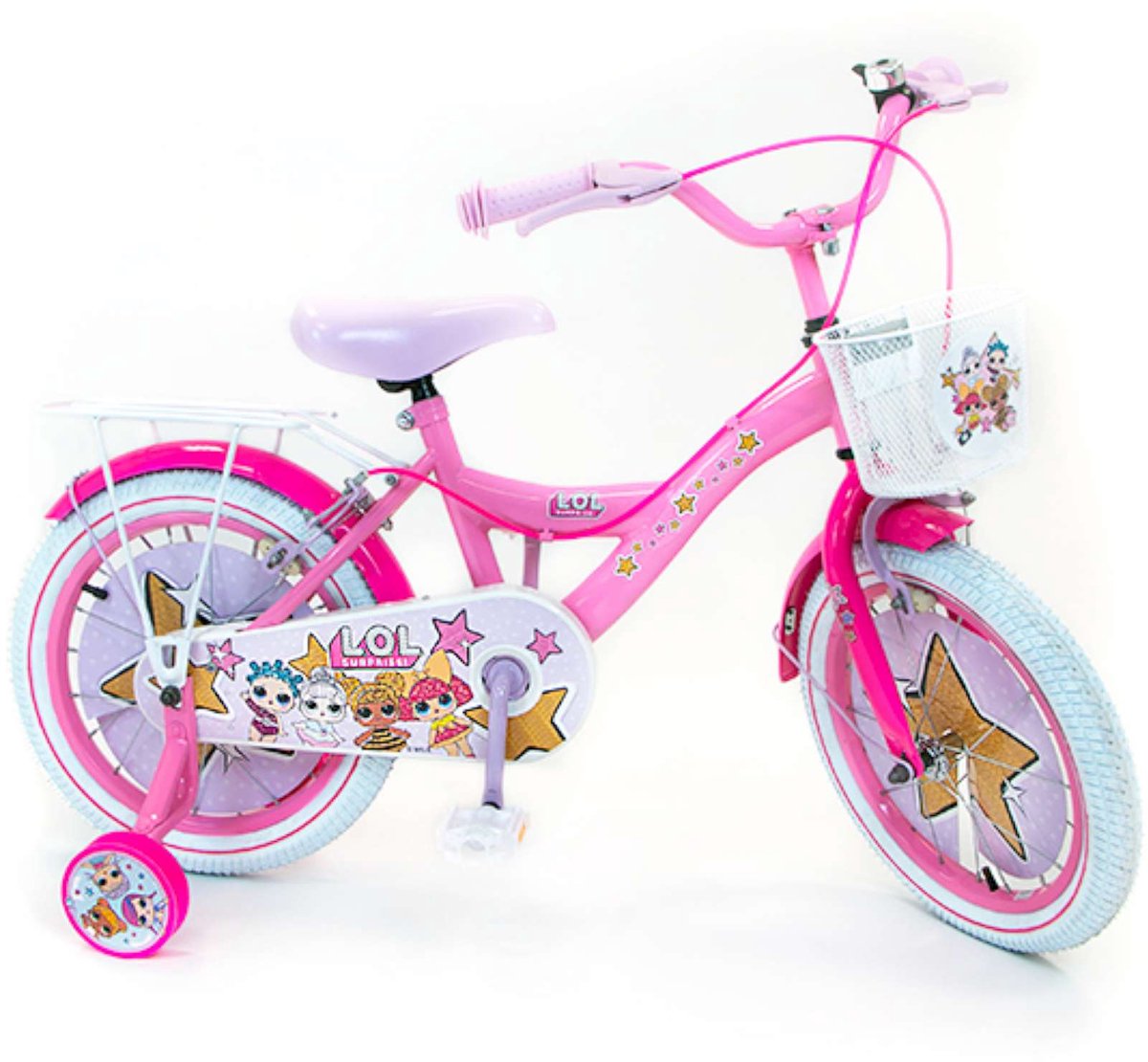 Dolls 16 inch kinderfiets met twee handremmen Kinderfiets kopen online