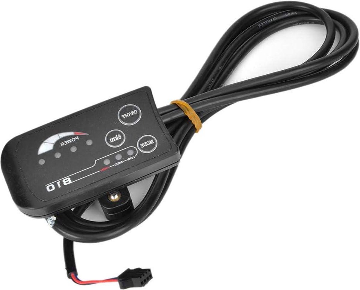 elektrische fiets lcd paneel 810 intelligent bedieningspaneel met 5 draden lithiumbatterijmeter