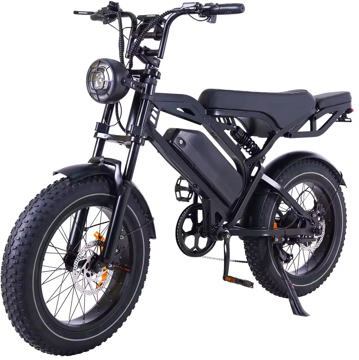 fatbike v20 pro 25km u 250w motor shimano 7 versnellingen