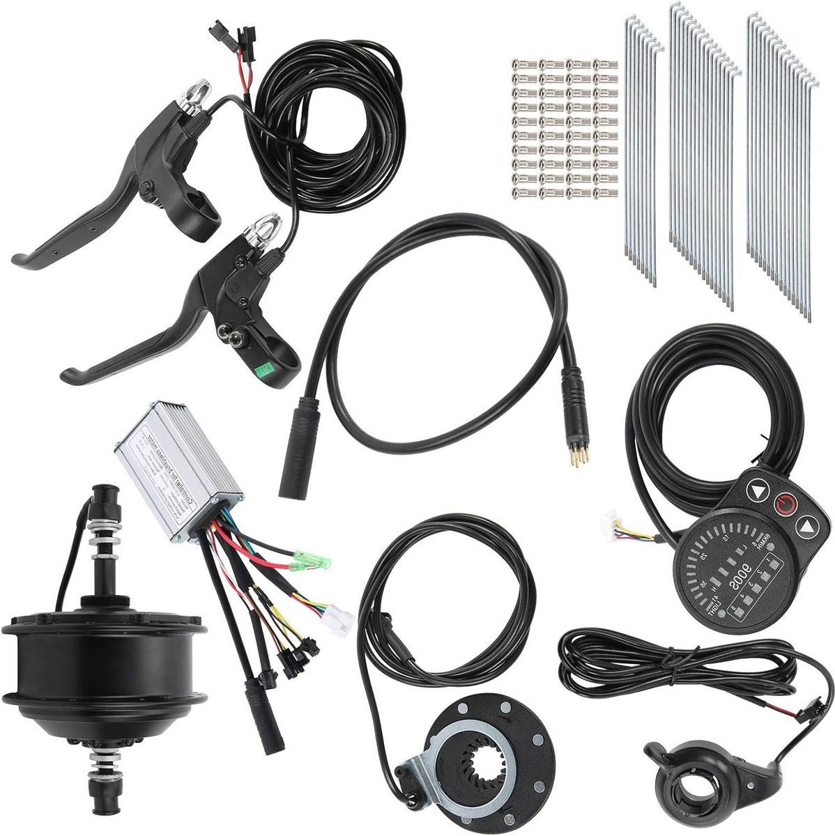 Fietsconversiekit 36V 250W ombouwset voor ebike-naafmotor met intelligente controller - geschikt voor fiets met 700C-wiel . Fiets (elektrisch) kopen online