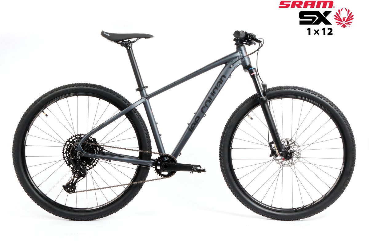 lee cougan rebel mountainbike mtb sram sx eagle 1x12 framemaat 15 5 xs antraciet
