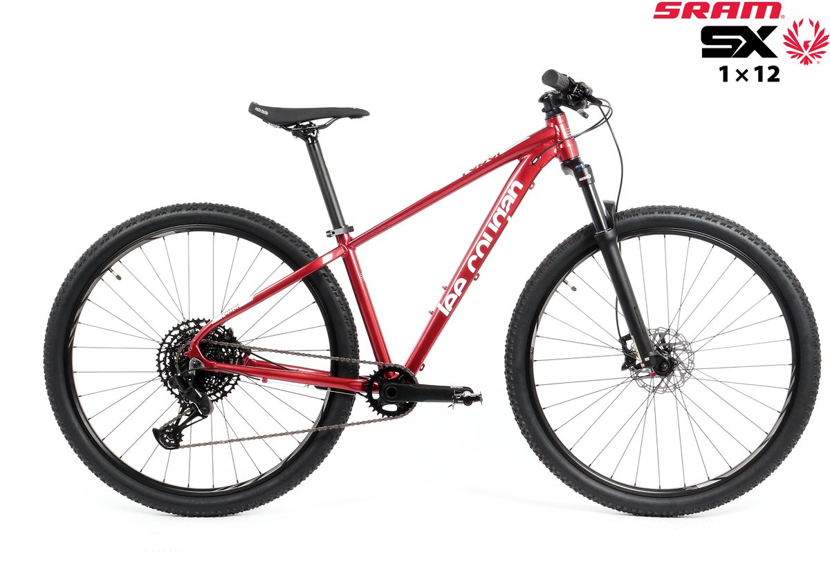 lee cougan rebel mountainbike mtb sram sx eagle 1x12 framemaat s 17 rood