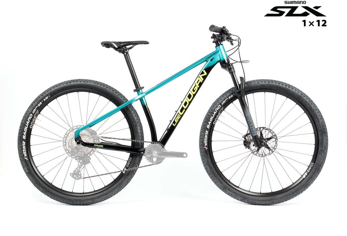 lee cougan revenge mountainbike mtb shimano slx 1x12 framemaat 15 5 xs blauw