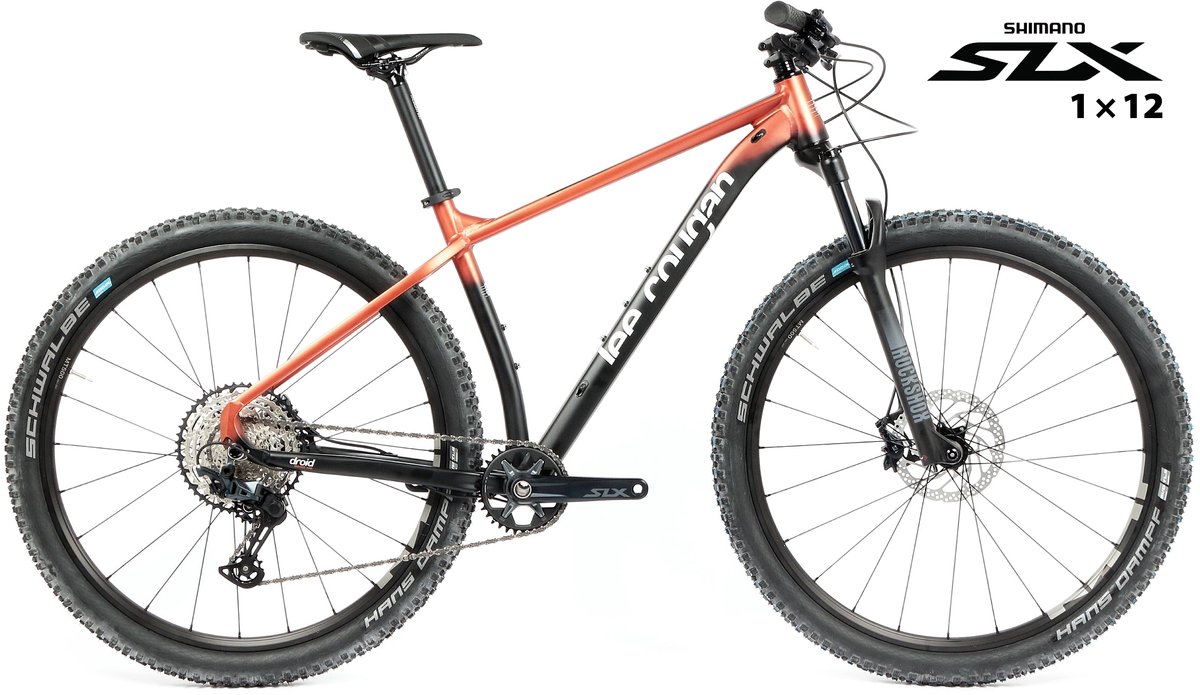 lee cougan revenge mountainbike mtb shimano slx 1x12 framemaat 17 s koper rood