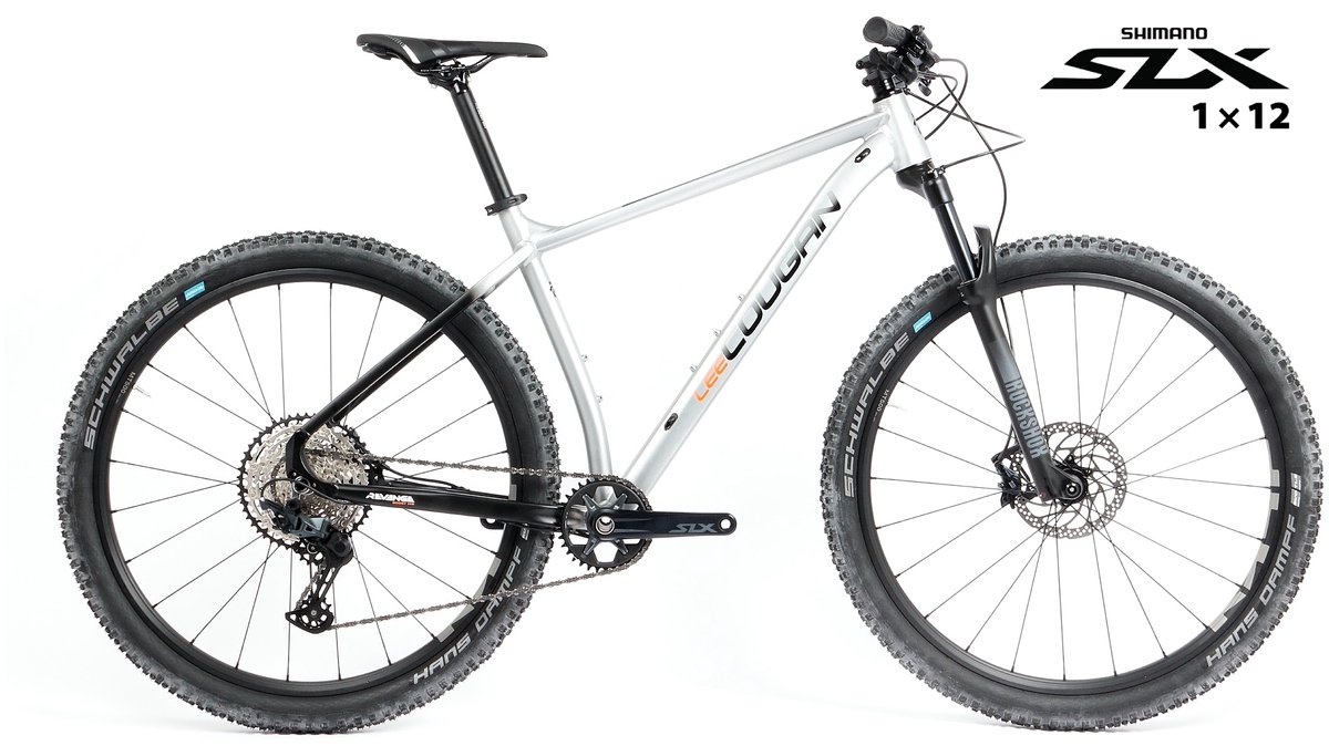 lee cougan revenge mountainbike mtb shimano slx 1x12 framemaat 20 l zilver