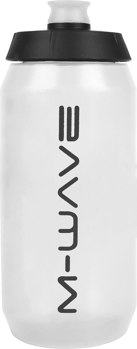 m wave bidon m wave 550ml met indicator wit