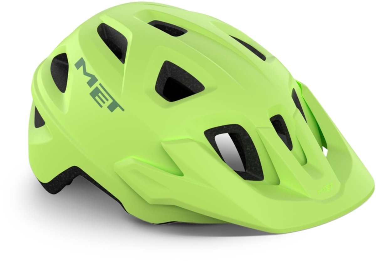 MET Eldar MIPS MTB Fietshelm Jongens & Meisjes – Fietshelm Kinderen – Maat Unisize (52-57 cm) – Lime Matt Sporthelm kopen online