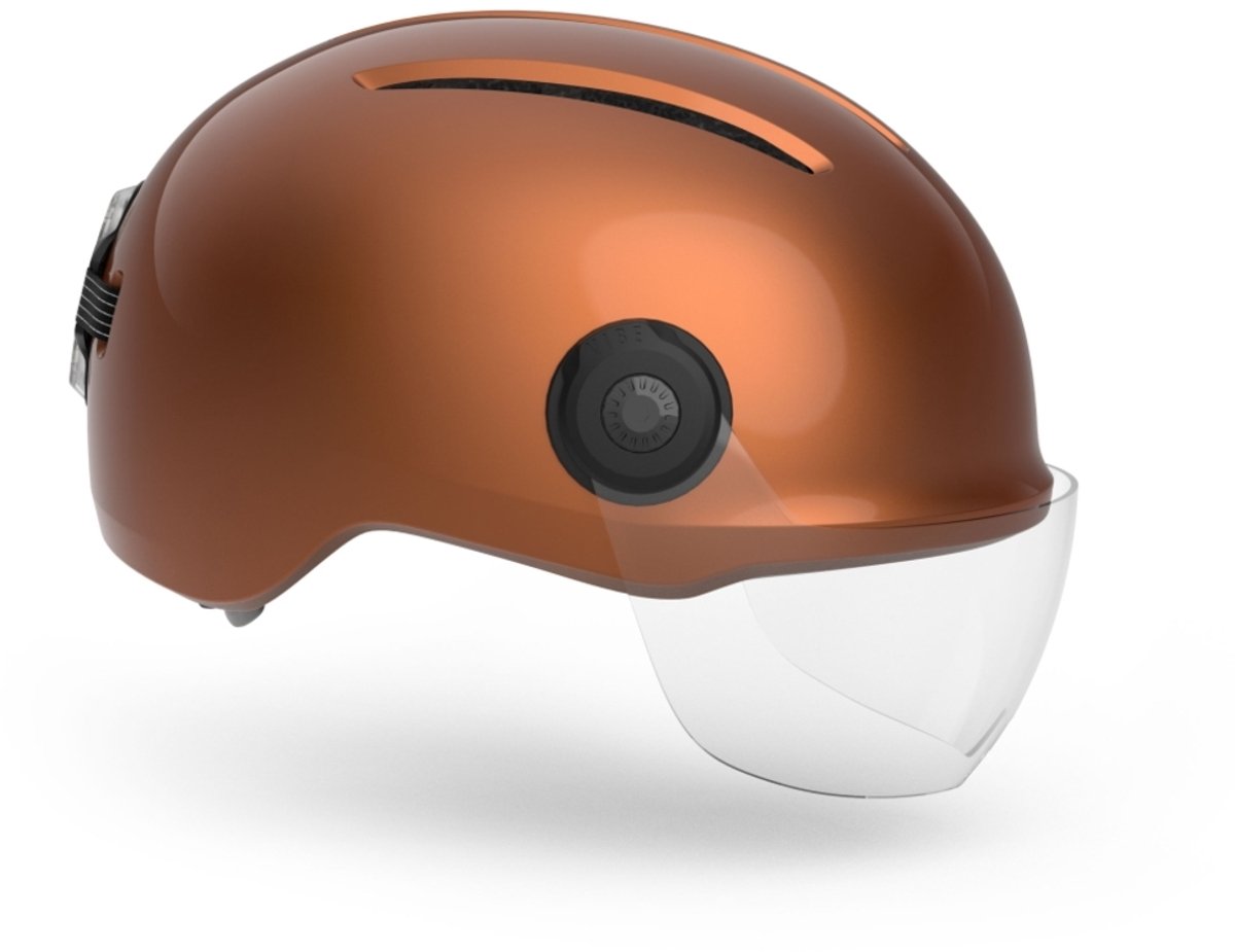 MET Vibe On MIPS Fietshelm Mannen & Vrouwen – Fietshelm E Bike Volwassenen – Speed Pedelec - Maat S (52-56cm) - NTA 8776 – Copper Glossy Sporthelm kopen online