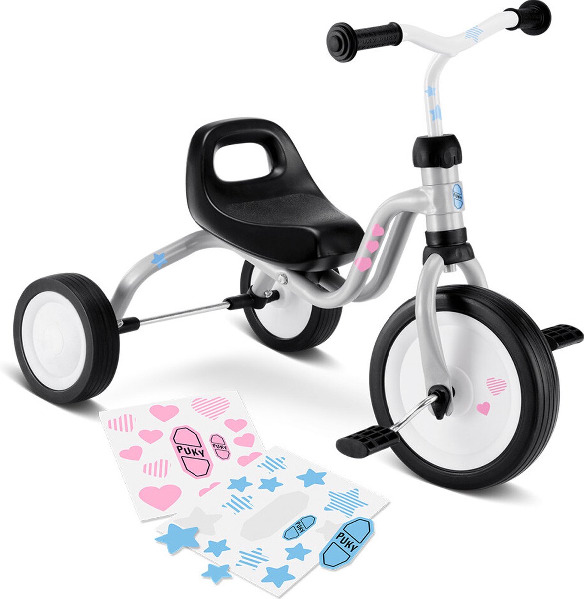 Puky Fitsch Driewieler voor Kinderen vanaf 1,5 jaar in Zilver Kinderfiets kopen online